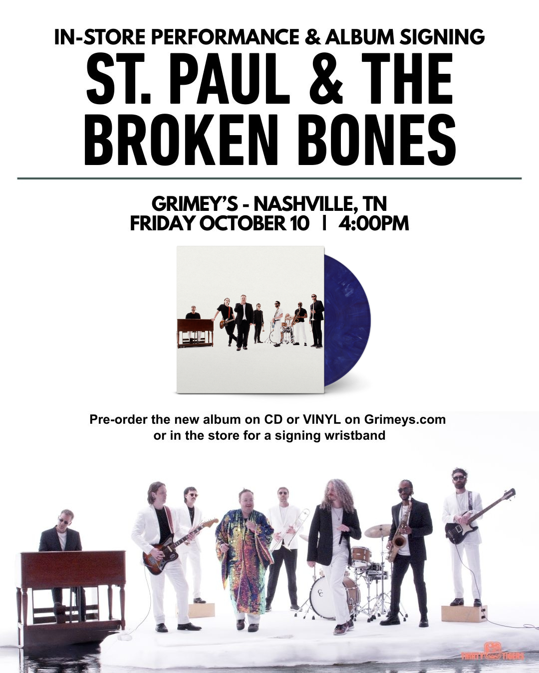 St. Paul & the Broken Bones Performance, Album Signing & Record